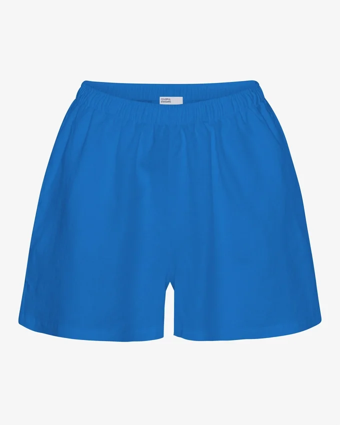 Shorts en lin - Bleu Pacifique