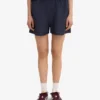 Shorts en lin - Bleu pétrole