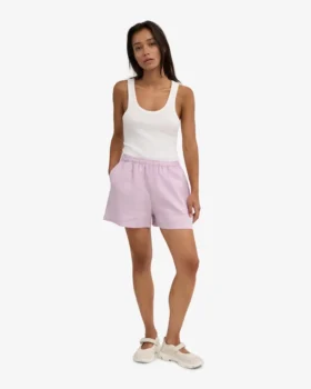 Shorts en lin – Fleur de cerisier