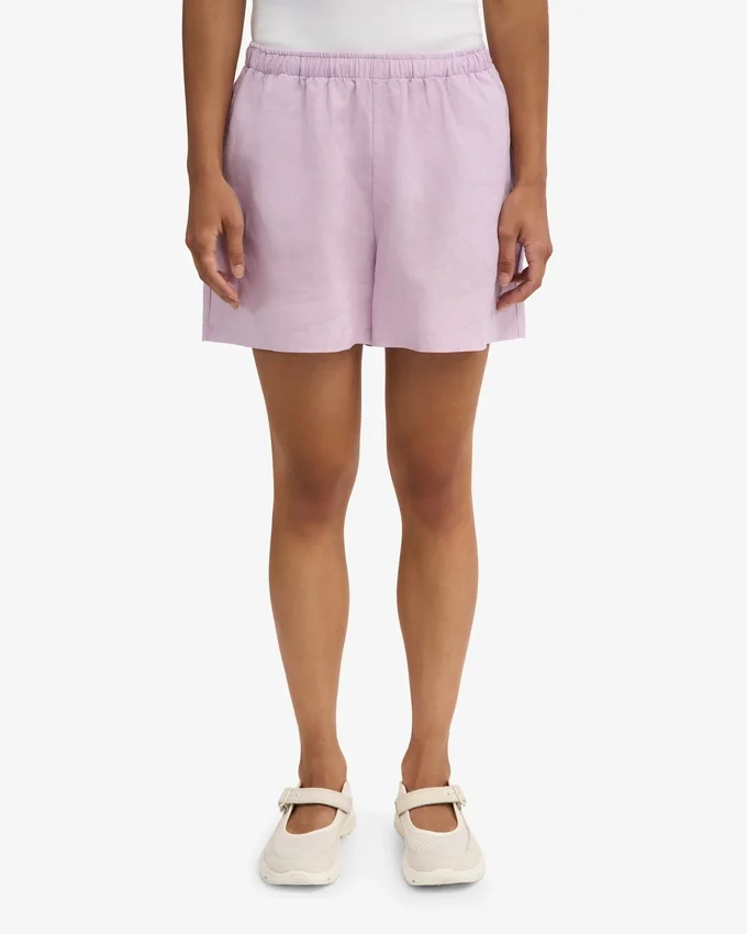 Shorts en lin - Fleur de cerisier