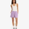 Shorts en lin - Lavande douce