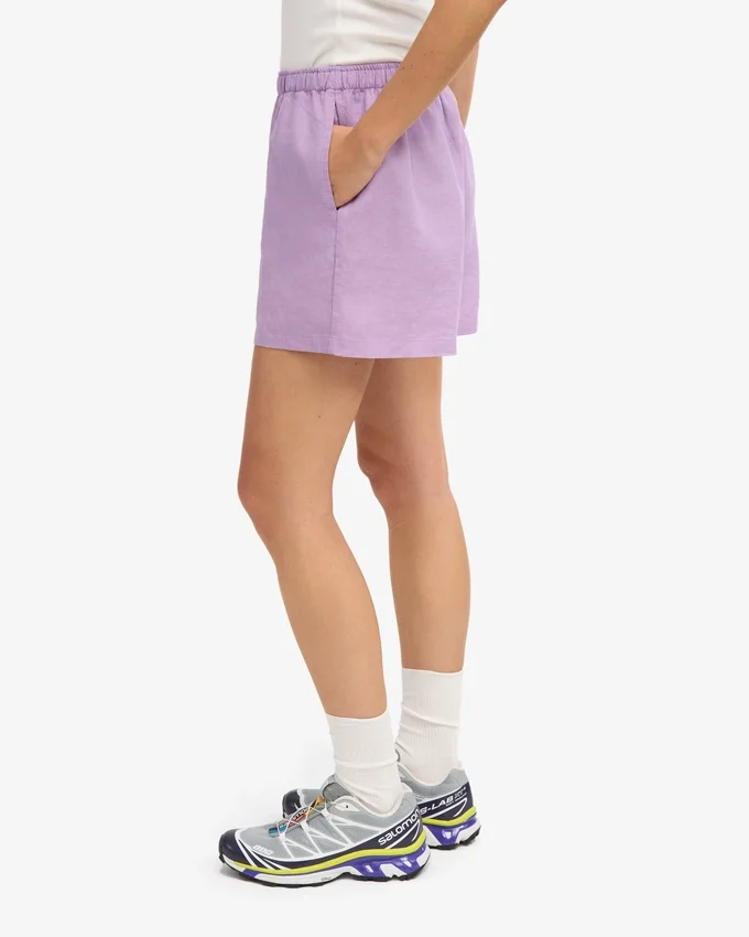 Shorts en lin - Lavande douce