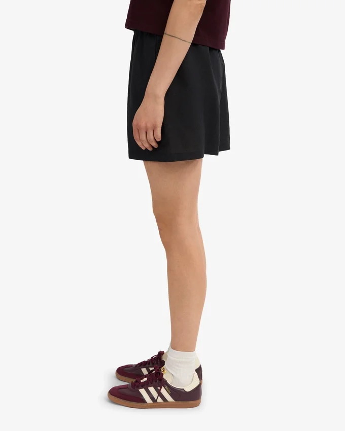Shorts en lin - Noir intense