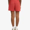 Shorts en lin - Rouge mandarine