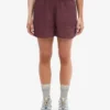 Shorts en lin - Rouge sang de bœuf
