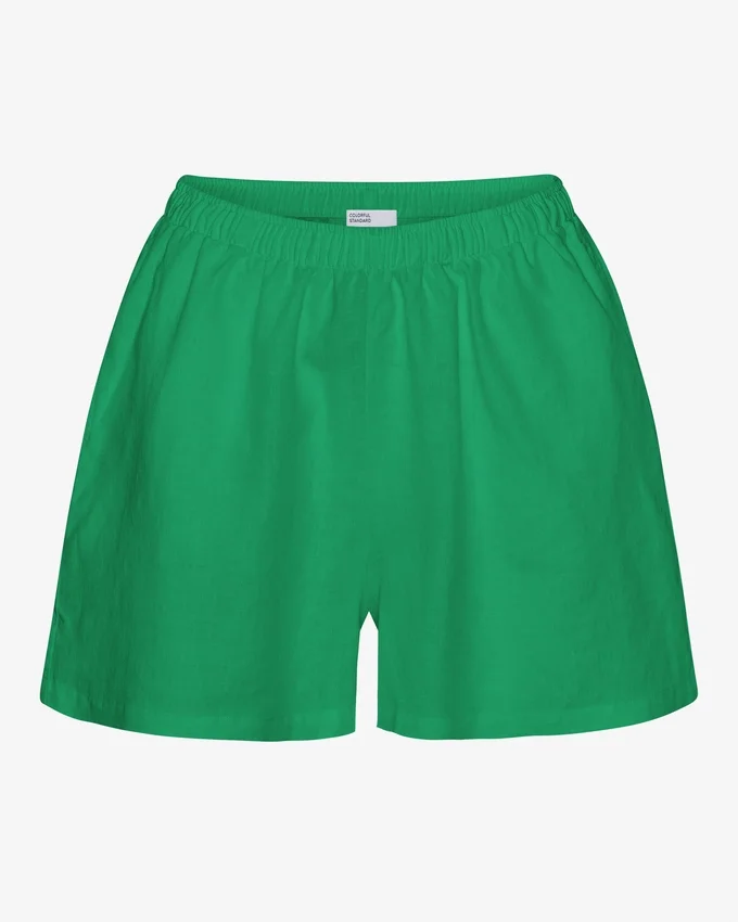 Shorts en lin - Vert Kelly