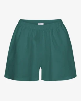 Shorts en lin - Vert océan
