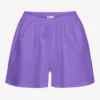 Shorts en lin - Violet ultra