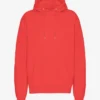 Sweat à capuche Classic Organic bio - Rouge mandarine