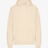 Sweat à capuche Classic Organic en coton bio - Blanc ivoire
