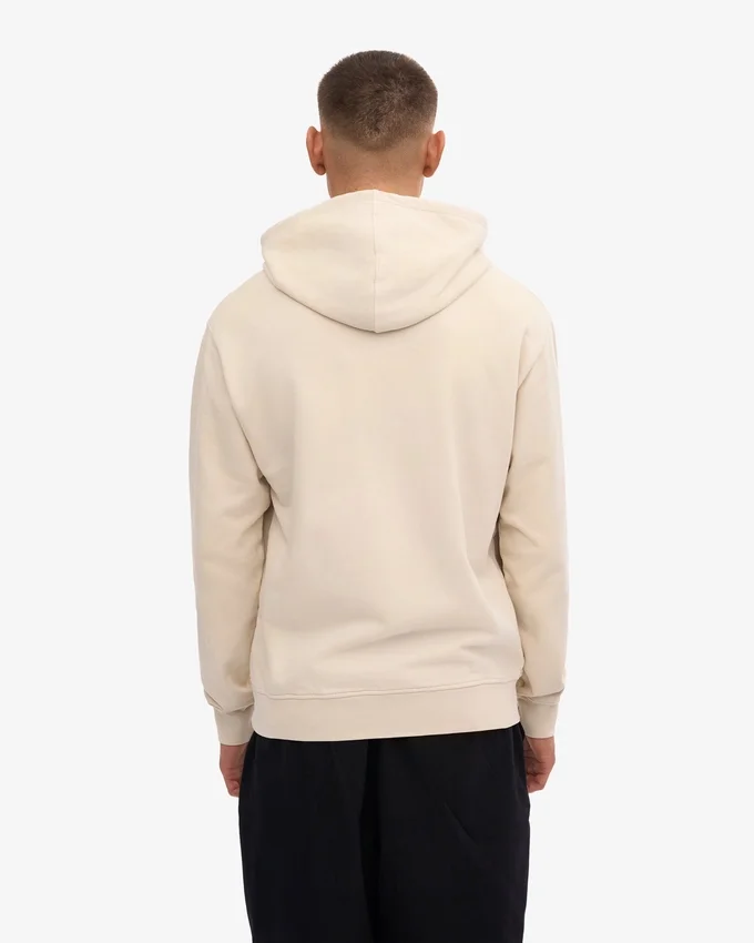 Sweat à capuche Classic Organic en coton bio - Blanc ivoire