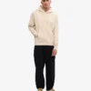 Sweat à capuche Classic Organic en coton bio - Blanc ivoire