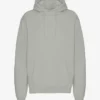 Sweat à capuche Classic Organic en coton bio - Bleu acier