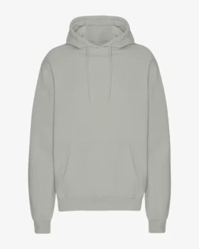 Sweat à capuche Classic Organic en coton bio - Bleu acier