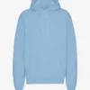 Sweat à capuche Classic Organic en coton bio – Bleu bord de mer