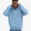 Sweat à capuche Classic Organic en coton bio – Bleu bord de mer