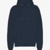 Sweat à capuche Classic Organic en coton bio - Bleu marine