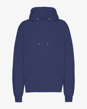 Sweat à capuche Classic Organic en coton bio - Bleu marine