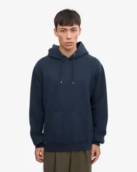 Sweat à capuche Classic Organic en coton bio – Bleu marine
