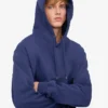 Sweat à capuche Classic Organic en coton bio - Bleu marine