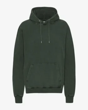 Sweat à capuche Classic Organic en coton bio - Forêt de minuit
