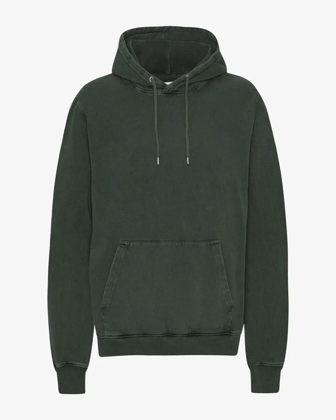 Sweat à capuche Classic Organic en coton bio - Forêt de minuit