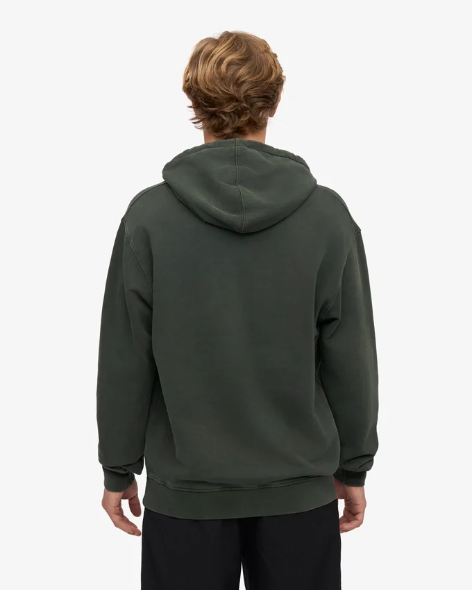 Sweat à capuche Classic Organic en coton bio - Forêt de minuit