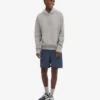 Sweat à capuche Classic Organic en coton bio - Gris chiné