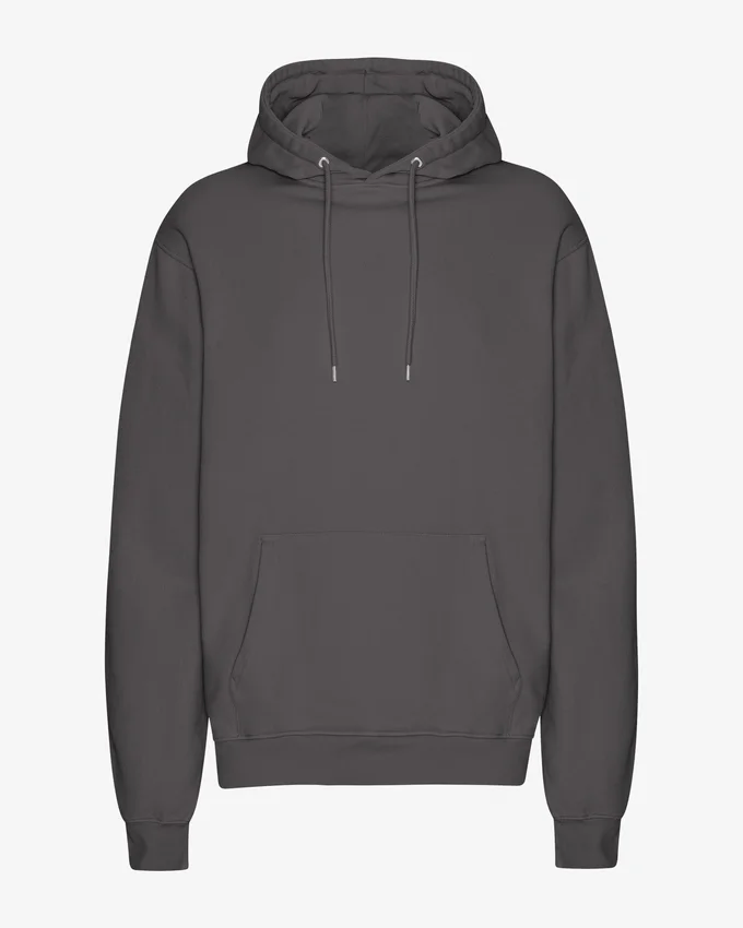 Sweat à capuche Classic Organic en coton bio - Gris lave