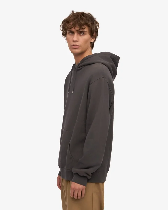 Sweat à capuche Classic Organic en coton bio - Gris lave