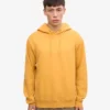 Sweat à capuche Classic Organic en coton bio - Jaune brûlé