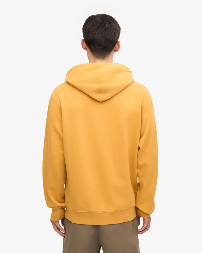 Sweat à capuche Classic Organic en coton bio - Jaune brûlé