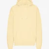 Sweat à capuche Classic Organic en coton bio - Jaune pâle
