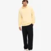 Sweat à capuche Classic Organic en coton bio - Jaune pâle