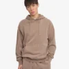 Sweat à capuche Classic Organic en coton bio - Kaki délavé