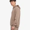 Sweat à capuche Classic Organic en coton bio - Kaki délavé