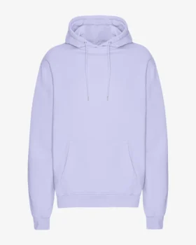 Sweat à capuche Classic Organic en coton bio - Lavande pâle