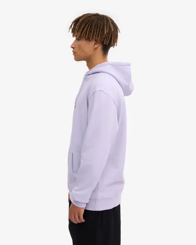 Sweat à capuche Classic Organic en coton bio - Lavande pâle