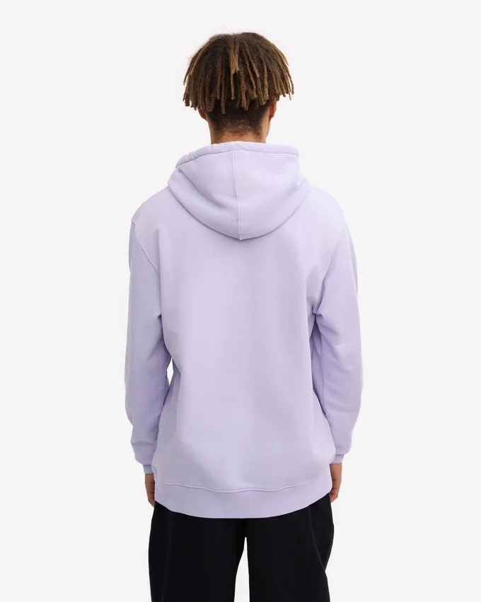 Sweat à capuche Classic Organic en coton bio - Lavande pâle