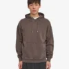 Sweat à capuche Classic Organic en coton bio - Marron délavé