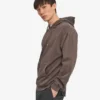 Sweat à capuche Classic Organic en coton bio - Marron délavé