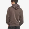 Sweat à capuche Classic Organic en coton bio - Marron délavé
