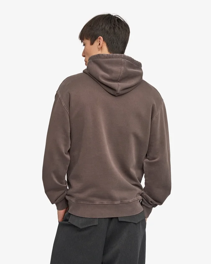 Sweat à capuche Classic Organic en coton bio - Marron délavé