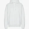 Sweat à capuche Classic Organic en coton bio - Mélange neige