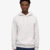 Sweat à capuche Classic Organic en coton bio - Mélange neige