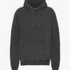 Sweat à capuche Classic Organic en coton bio - Noir délavé