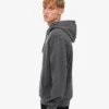 Sweat à capuche Classic Organic en coton bio - Noir délavé