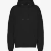 Sweat à capuche Classic Organic en coton bio - Noir intense
