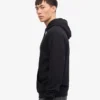 Sweat à capuche Classic Organic en coton bio - Noir intense