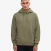 Sweat à capuche Classic Organic en coton bio - Olive poussiéreux